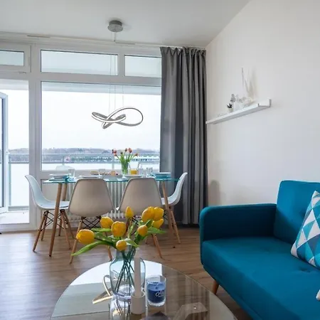 Strandhotel-heiligenhafen-wohnung-101-typ-iv-wasserblick Хайлигенхафен
